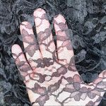 Frederick's of Hollywood  beautiful black lace scoop neck top! Photo 3