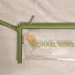 Michael Kors Jet Set Travel Large Clear Vinyl Wristlet Photo 3