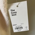 SO Oversized Boxy Sherpa Pocket Vest Photo 4