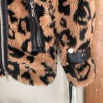 Avec Les Filles  Teddy Faux Fur Biker Jacket Photo 9