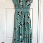 Free People  All I Got Floral Printed Maxi Dress 0 XS Blue Photo 3