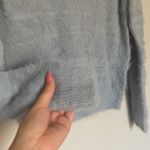 Astoria Odier Light Blue Embroidered Sweater Size Medium Photo 2