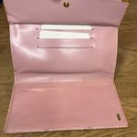 Vintage Judith Leiber Snakeskin Clutch Long Wallet Pale Pink 1980s Photo 2