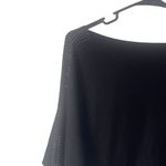 Vila Milano Women's Size XL Black Rhinestone Viscose Wool Sweater Photo 4