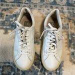 VEJA Women’s Leather Logo Sneakers White size 7 Photo 2