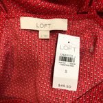 Ann Taylor New With Tag Loft Red With Dots Strawberry Racerback Tank Top Small Photo 4