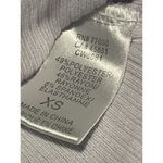 Chaser  Shirt Women's XS Quarter Button White Short Sleeve Blouse Top Photo 7