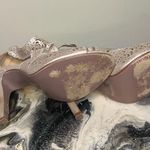 Touch Ups  Gold Lace Sandal Heels Photo 6