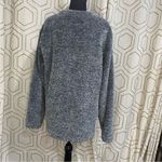 NFL Carolina Panthers Charcoal Trifecta Fleece Pullover Sweatshirt Women's Size L Photo 4