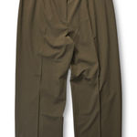 Talbots Woman Classic Fit Stretch Khaki Brown Wide Leg Career Pants Women's 18W Photo 0