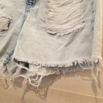 American Eagle {4}  Mom Short Denim Jean Distressed Destroyed Ripped Photo 4