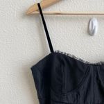Banana Republic Black Gothic Ballerina Spaghetti Strap Bustier Tutu Tulle Dress Photo 3