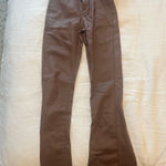 Edikted  Leather Flare Pants Photo 2