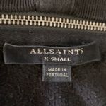 All Saints Dahlia black sweatshirt jacket. Size XS Photo 4