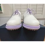 Cole Haan  Womens Shortwing Leather Golf Shoes Silver Birch Lavender Size 8.5 NIB Photo 5
