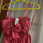 Intermix  Cynthia Smocked Cotton Midi Dress NWT Photo 5