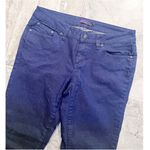 prAna Jett Pant Indigo Low Rise Fitted Ombre Jeans, Size 4/27 Photo 5