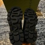 Gucci Crystal Belt 60mm Leather Ankle Boot Black Magnum Calf size 36 Photo 4