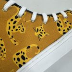 Charlotte Olympia NEW Feline Cat Print Lace Up Canvas High Top Sneakers 36.5 Photo 3