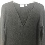 Anthropologie  ett:wa Amrita Ribbed Tunic V-Neck Pullover Sweater Size Small Photo 4