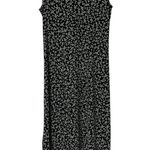 Vintage Made In Heaven Maxi Dress Dainty Daisy Floral 90s Grunge Boho Size S Black Photo 7