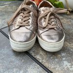 Steve Madden  Neon Napa Mesh Rose Gold Lace Up Sneaker Shoes Size 6 Photo 2