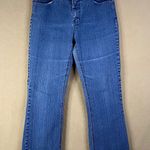 Westport Petite Blue Denim Flare Women's Jeans Embellished Back Pockets *No Tag Size 28 Photo 0
