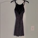Dear Moon Purple Sparkly Illusion Dress Photo 1