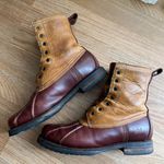 Frye Veronica 100% Leather Fur Sherling Winter Snow Duck Boots Photo 4