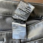 Divided H & M High Rise Soft Faux Leather Pants Black Size 6 Photo 3