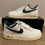 Nike Air Force 1 White Green Photo 0