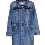 Wash Lab Denim Piece Dyed Denim Dress In Blue Denim Women’s Size Medium Photo 2
