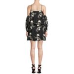 Alice + Olivia NEW  Holden Embroidered Cold-Shoulder Mini Dress Photo 4