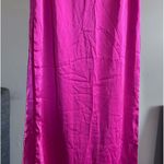 White Fox Boutique White Fox Maxi Skirt Hot Pink SZ S White Fox From Me To You Silky Maxi Skirt Photo 2