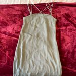 H&M Sage Green Dress Photo 0