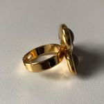Gold Ring With Three Stones Photo 2