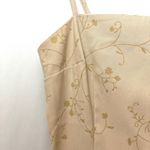 Rampage 90’s Y2K  Junior’s Tan Bodycon Baddie Spaghetti Straps Formal Mini Dress Photo 1