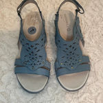 Merrell Veranda Dustyn Blue Strappy Slingback Open Toe Sandal Shoes Womens US 7 Photo 2