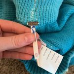 Free People  Summertime Blues Knit Shorts in Color: Blue Butterfly Combo Photo 3