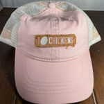 infinity Embroidered I Egg Chickens Pink Hat Baseball Cap‎ Farm Snap Back NEW Photo 0