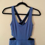 Free People NWOT Movement Periwinkle Blue One Piece Jumpsuit Women's size XS Photo 3