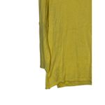 Ann Taylor  Women's Sweater Crew Neck Full Back‎ Button 3/4 Sleeve Yellow Medium Photo 2