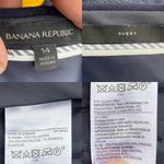 Banana Republic Womens Pants Slacks Navy Blue Avery Scallop Hem Ankle Size 14 Photo 10