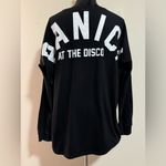 Preloved Panic! At The Disco Black and White Logo Long Photo 4