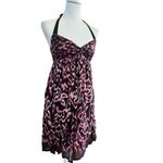 Ann Taylor  LOFT empire waist halter dress 100% cotton lined size 2 Photo 1