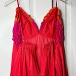 Mara Hoffman NWT Women's Annika Dress Red Size Medium Photo 9