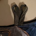 NWT Off the shoulder Gorgeous Dressy Top with Bronze Metallic on Shoulders Small Photo 1