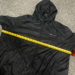 Columbia black long sleeve waterproof hooded windbreaker Rain jacket XL Photo 7