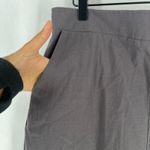 Coco + Carmen  Wide Leg Pants Womens L\XL Gray Cotton High Rise Elastic Waist Photo 2