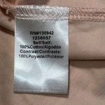 Small womens short sleeve pretty in light pink ruffle t shirt dressy casual Photo 4